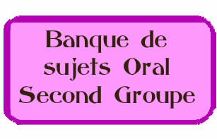 Banque de sujets d'Pram 2nd groupe